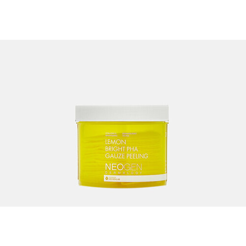 Отшелушивающие диски для лица LEMON BRIGHT GAUZE PEELING