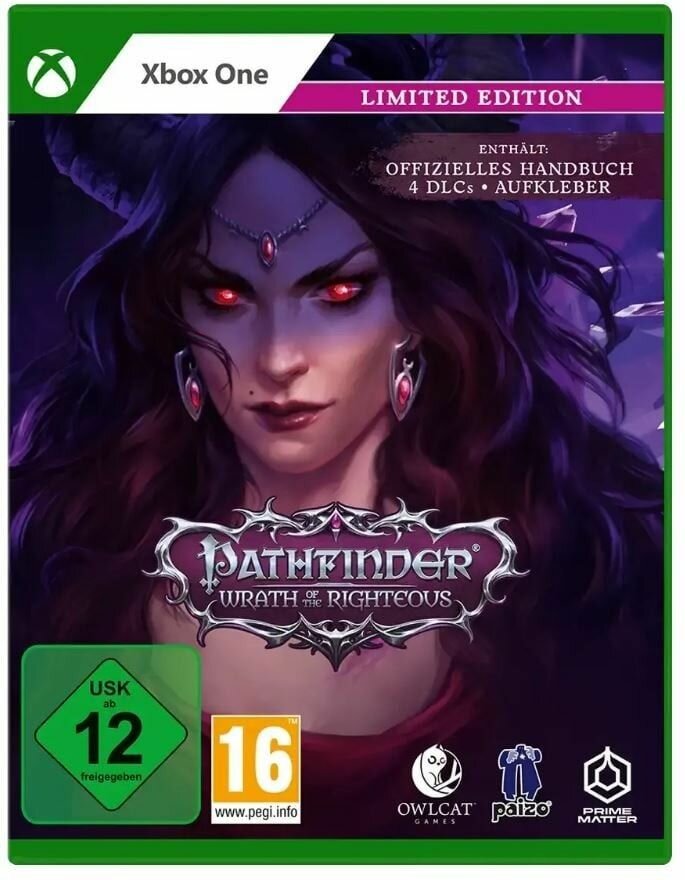 Игра Pathfinder Wrath of the Righteous Limited Edition (Xbox One Xbox Series Русские субтитры)