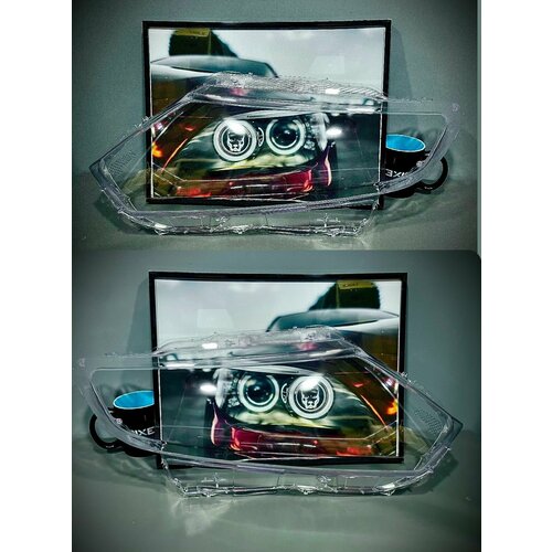 Стекла фар для Nissan X-Trail T32 2013 - 2019 комплект стекла фар на кия ниссан т32 7300₽