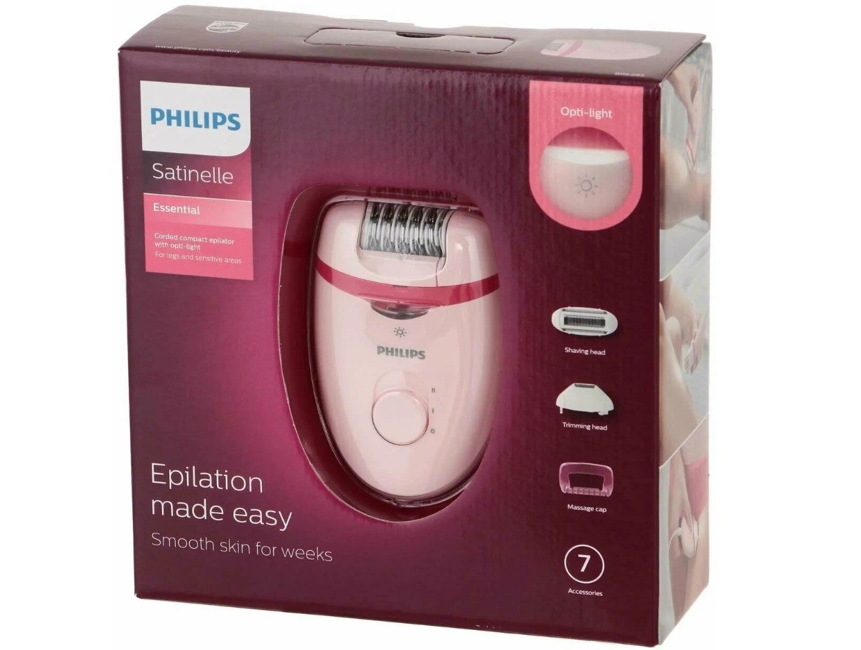 Эпилятор Philips BRE285 Satinelle Essential