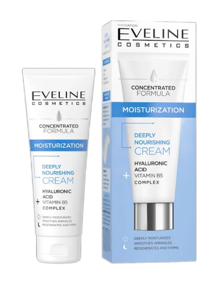 Крем для лица Еveline Concentrated formula увлажняющий, 50 мл - фото №1