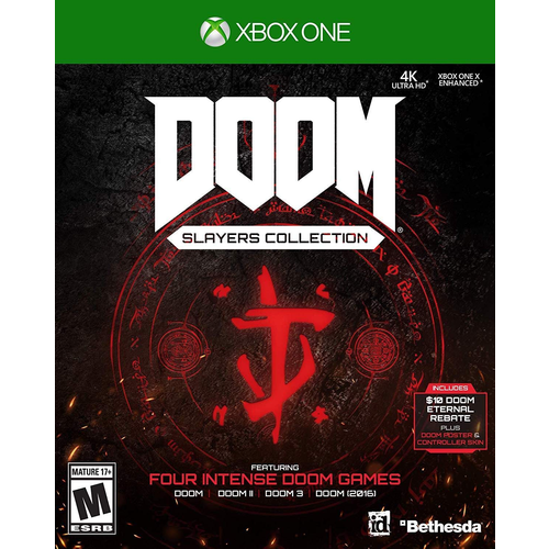 бука пазл doom eternal Игра DOOM Slayers Collection, цифровой ключ для Xbox One/Series X|S, Русский язык, Аргентина
