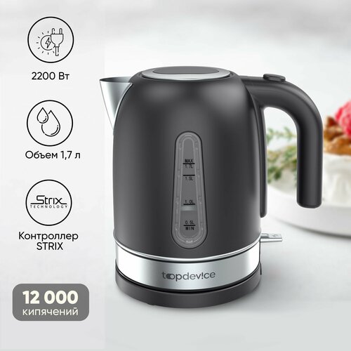 Электрический чайник Topdevice EK6 TDSEK006_GR серый 239000₽