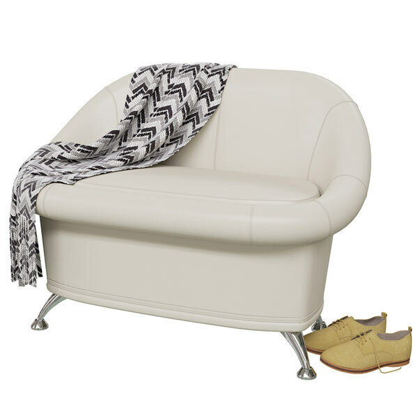 фото Диван 6-5154 Орион, бежевая искусственная кожа (бежевый БАШ)