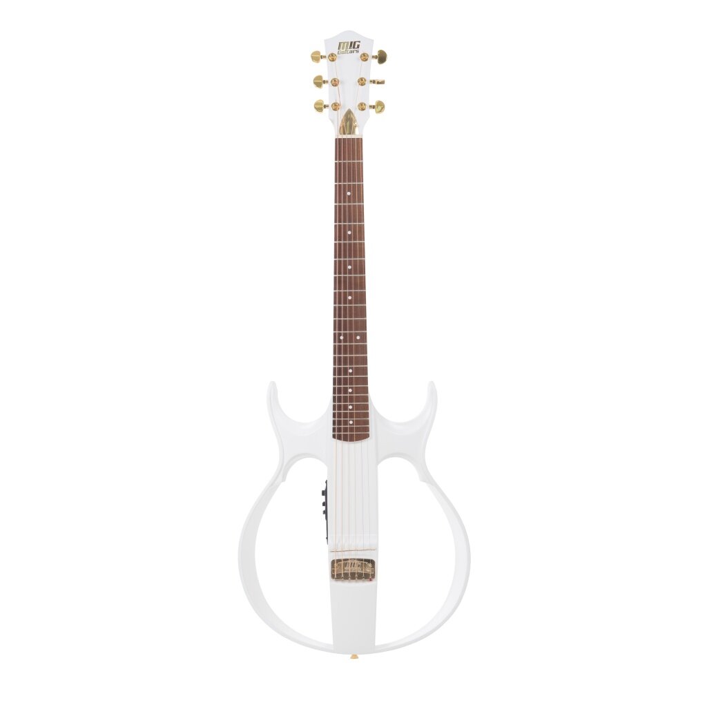 SG1WH23 SG1 Сайлент-гитара белая MIG Guitars
