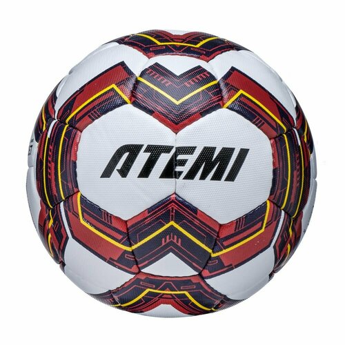 Мяч футбольный ATEMI BULLET LIGHT TRAINING, синт. кожа ПУ, р.5, р/ш, окруж 68-70, вес 350-370 гр.
