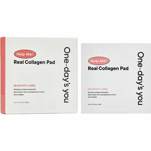 диски для лица help me real collagen 20 шт Диски для лица One-days you Help Me Real Collagen