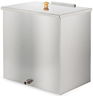 фото Бак нержавеющий навесной 40л, для печи Русич 22 «аква»