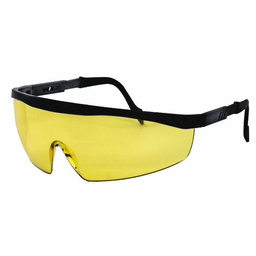 курс очки защитные с дужками желтые курс 12232 Очки Ормис Очки защитные поликарбонат, с непрозрачными дужками, желтые