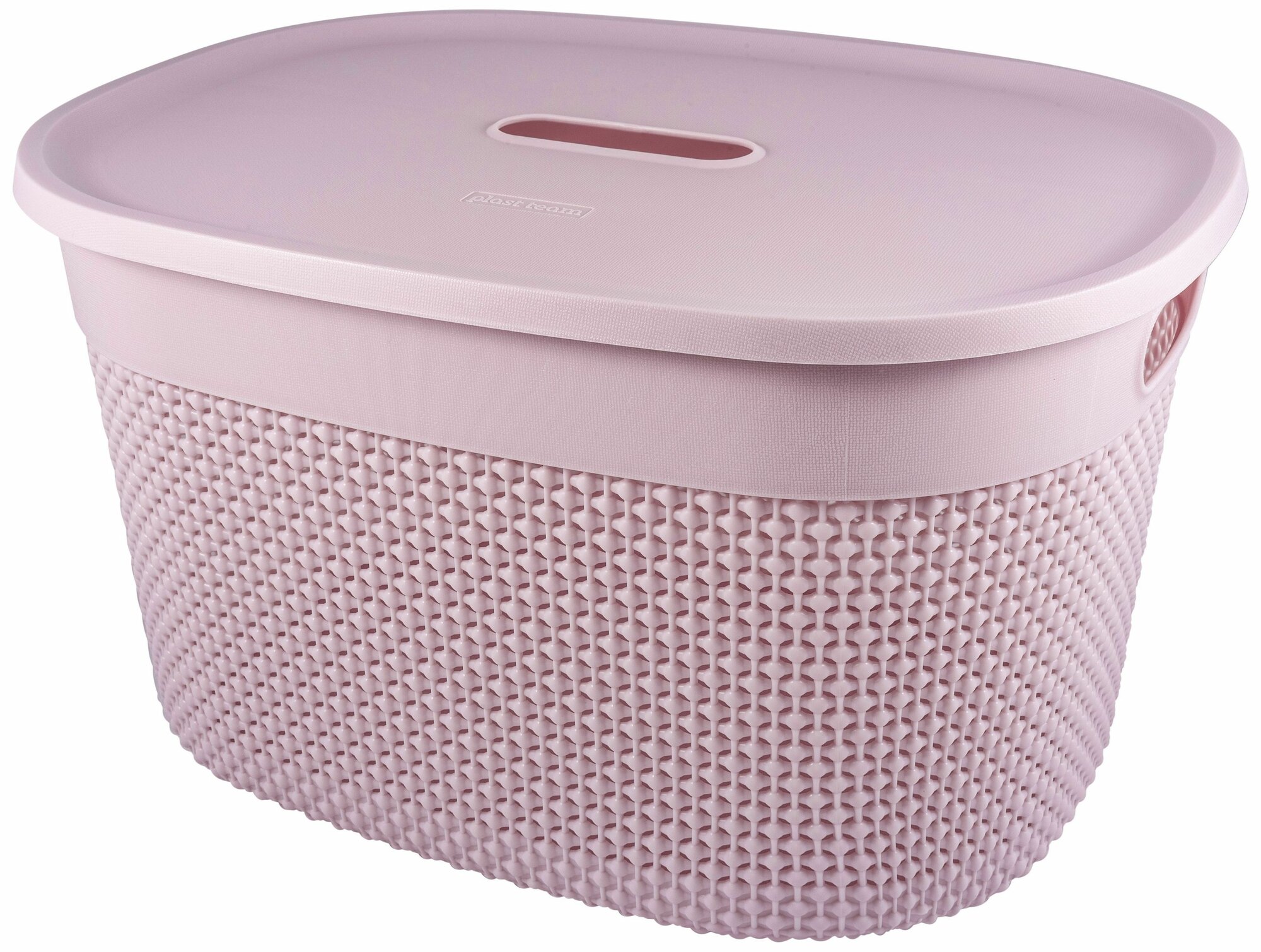 фото Корзина Plast Team OSLO пластиковая лиловый 22х39х29 см 18 л