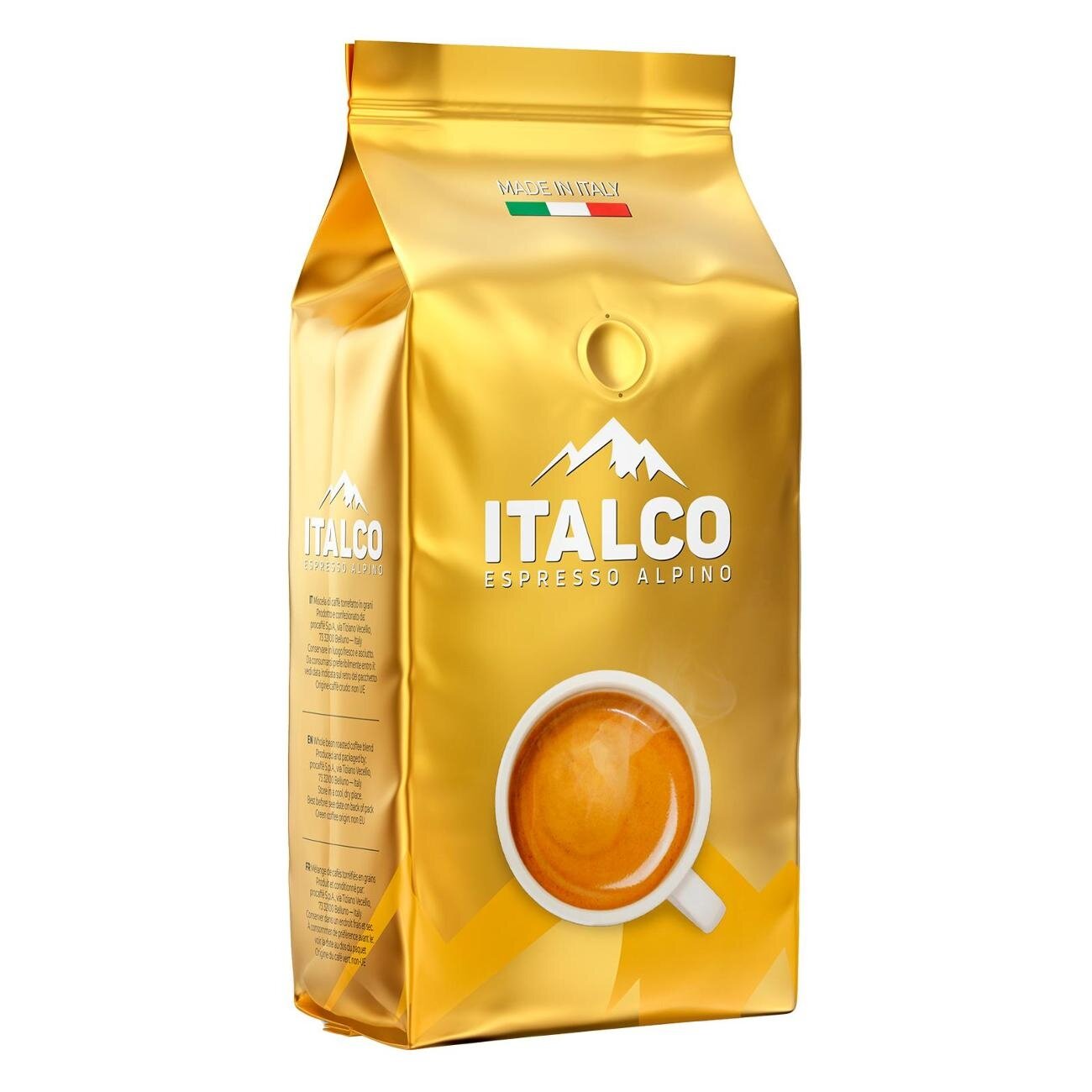 Кофе в зернах Italco ЕА Crema Oro 1 кг - фото №3
