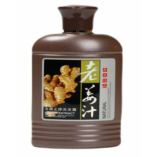 Caimei Шампунь для волос с экстрактом корня имбиря для чувствительной кожи головы 400 мл 488₽