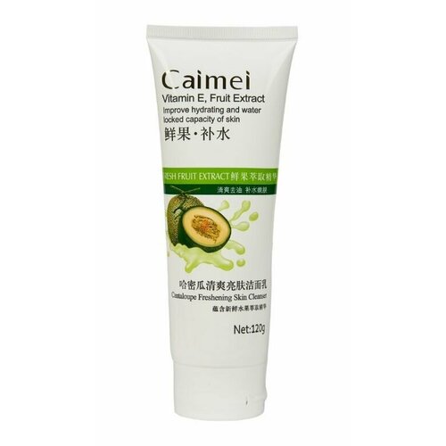 Caimei Hami Melon Пенка для умывания, с экстрактом мускусной дыни, Освежающая, 120 гр средства для умывания a t fox стик для очищения кожи от черных точек для всех типов кожи
