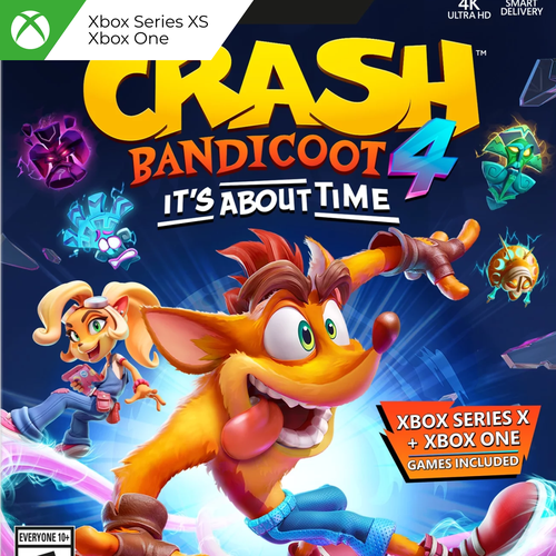 Crash Bandicoot 4 It’s About Time Xbox One, Xbox Series X|S электронный ключ