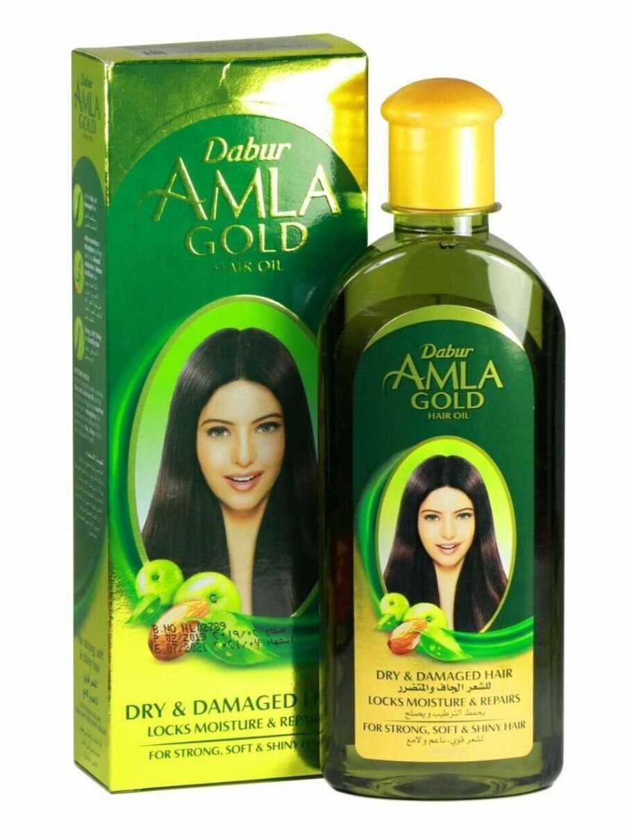 Vatika Масло для волос Dabur AMLA Gold 200 мл, Дабур