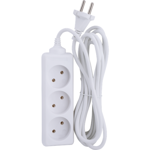 Удлинитель сетевой HOME CLUB S 3x3 -20 без заземления без выключателя 10A 579₽
