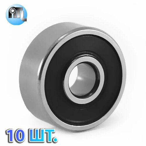 Комплект 10 шт. Подшипник 619/5-2RS (1000095, 695) MR695-2RS (5*13*4) NTL Bearing