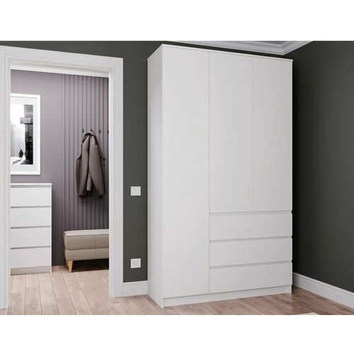 Шкаф распашной Пространство Уюта 3х створчатый 121*52*211