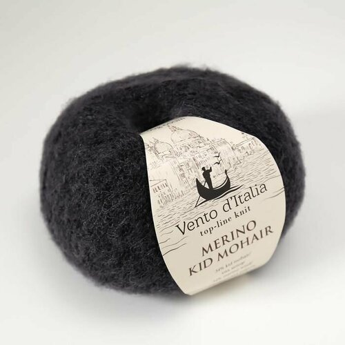 Пряжа Vento'd'Italia Merino Kid Mohair 05 Венто д'Италия Мерино Кид Мохер, 34% кид мохер, 34% мериносовая шерсть, 27% нейлон, 5% спандекс, 50 г, 600 м, 1 моток.