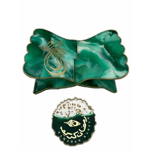 Подставка для Корана из эпоксидной смолы, подставка под стакан