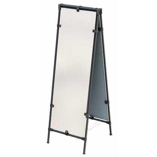 Зеркало-шалаш большое 6 двустороннее черное 57 x 60 x 170 см 20254₽