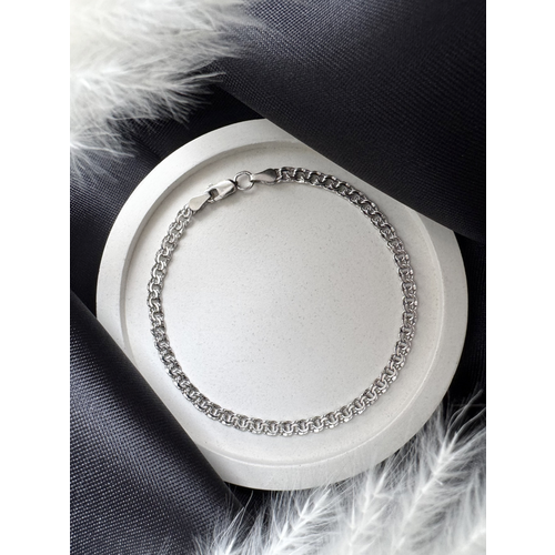 Браслет-цепочка Вознесенский ювелирный завод серебро 925 проба длина 20 см серебристый 2016₽