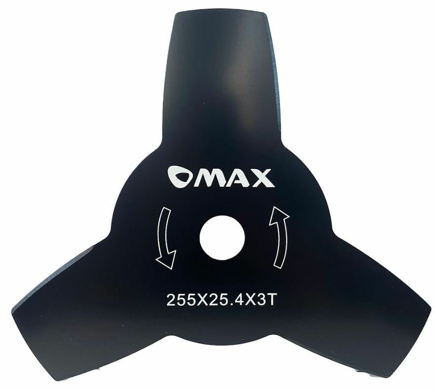 Диск (нож) для бензотриммеров MAX 255*25.4мм - 3 Зуба, B0229H