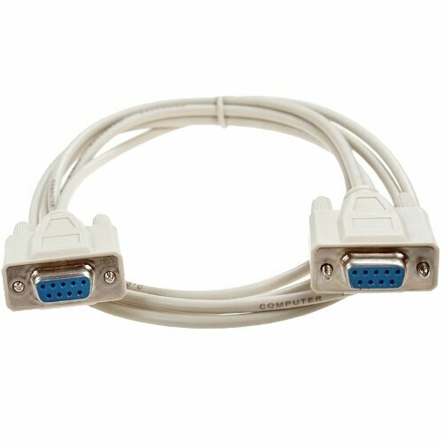 Кабель RS232 9F-9F нульмодемный KS-is KS-366NMb-18 COM порт - 18 метра 420₽