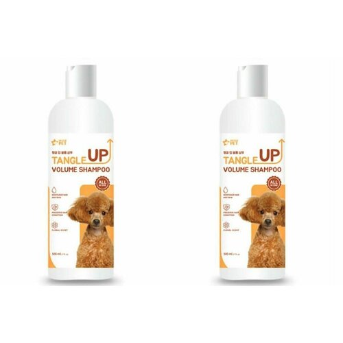 DEOPROCE Шампунь для собак для придания объема PETERPET TANGLE UP VOLUME SHAMPOO 500 мл 2 шт 1994₽