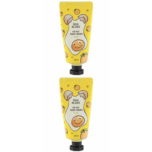 Daeng Gi Meo Ri Крем для рук Egg Planet Oh Me Hand Cream, с ароматом юдзу, 30 гр, 2 шт.