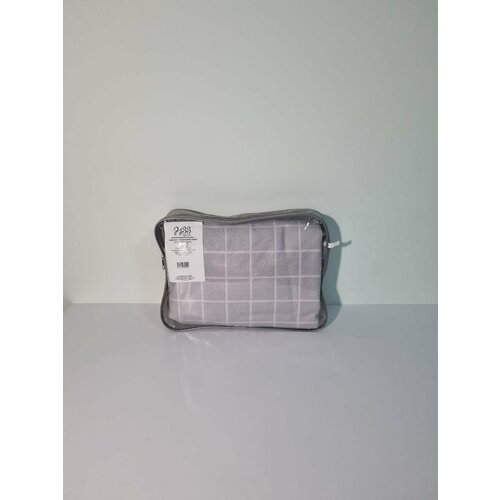 30PP/kletka/57 Комплект постельного белья Евро Сатин 100% хлопок ( Простыня 220*240, Наволочки 70*70, Пододеяльник 200*220)