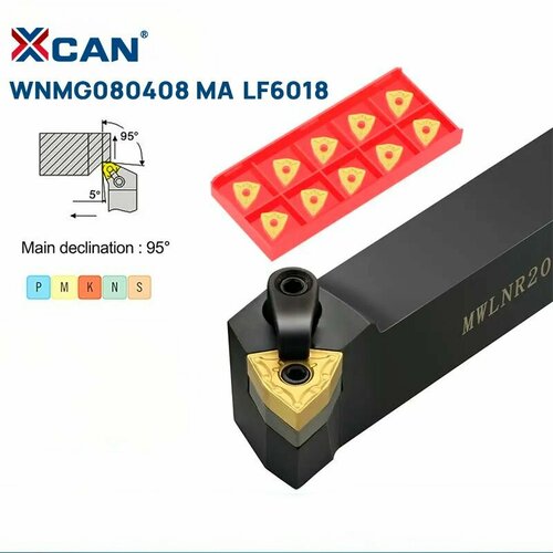 Пластины сменные WNMG080408 MA LF6018 XCAN 10шт 1930₽