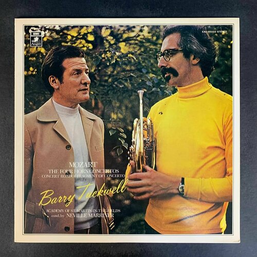 Mozart, Barry Tuckwell, Academy Of St. Martin-in-the-Fields, Neville Marriner - The Four Horn Concertos (Виниловая пластинка)
