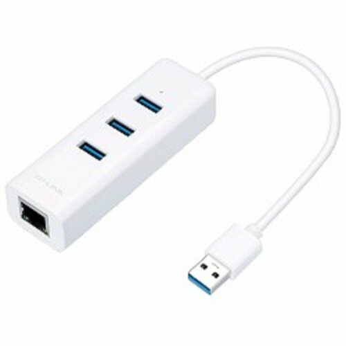 TP-Link UE330 3-портовый концентратор и гигабитный адаптер USB 3.0 tp link ue330 3 портовый концентратор и гигабитный адаптер usb 3 0