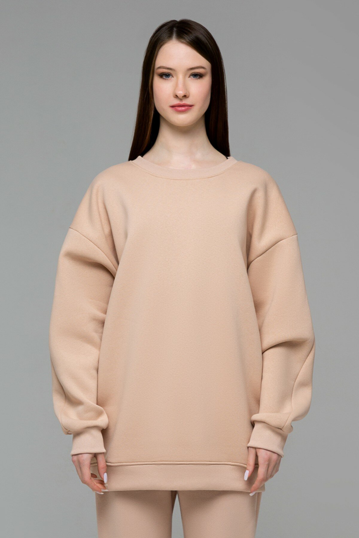 Свитшот Магазин Толстовок, размер M-48-Unisex-(Женский), , бежевый