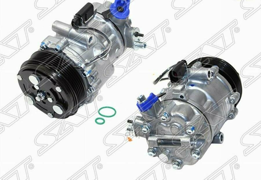 SAT ST-VW01-396-0 Компрессор кондиционера Volkswagen Polo 09-20 / Jetta VA3 19-