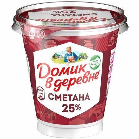 Сметана домик в деревне фото