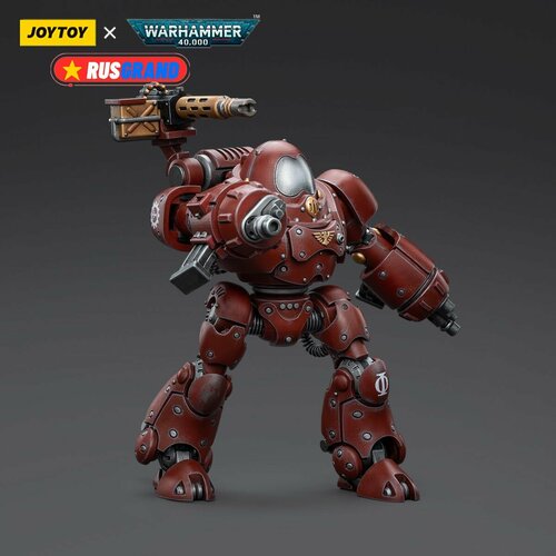 Подвижная фигурка JOYTOY Warhammer 40000 Adeptus Mechanicus Kastelan Robot with Heavy Phosphor Blaster