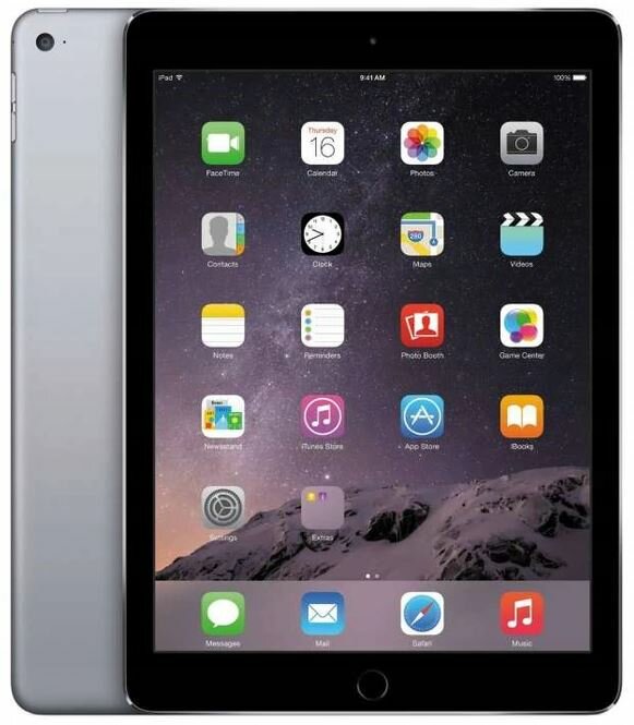 9.7" Apple iPad Air 2 2014, Wi-Fi, 32 гб, Space Gray