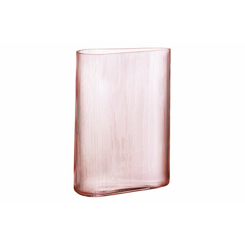 Ваза Nude Glass Туман 29 см стекло хрустальное розовая 19130₽
