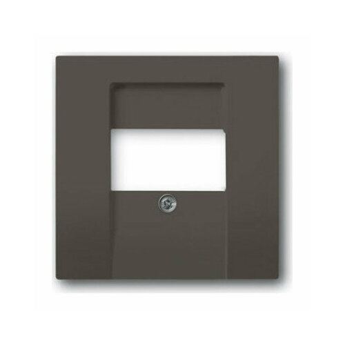Накладка на аудиорозетку ABB BASIC55 скрытый монтаж chteau-black 2CKA001724A4315 707₽