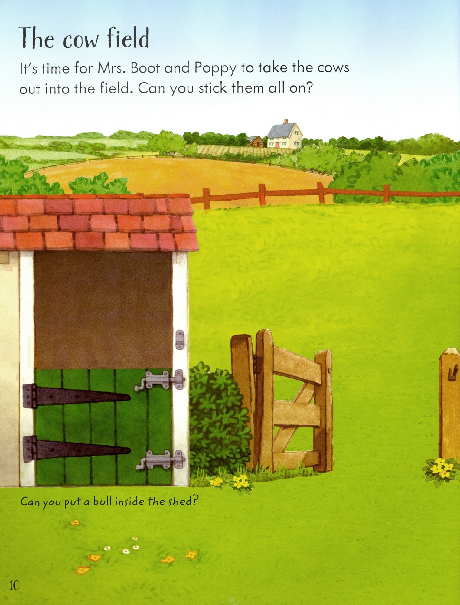 Farmyard Tales Poppy and Sam's Animals Sticker Book - фото №2