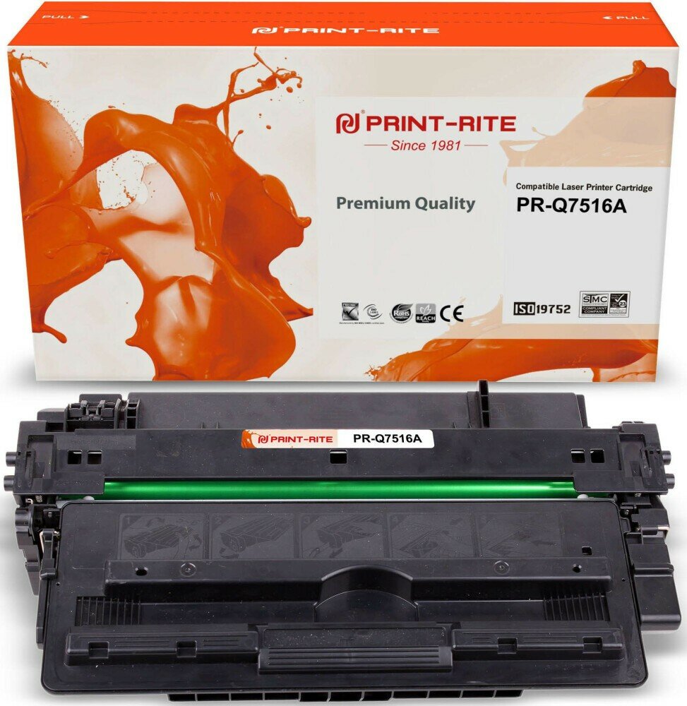 Картридж Print-Rite Black (PR-Q7516A)