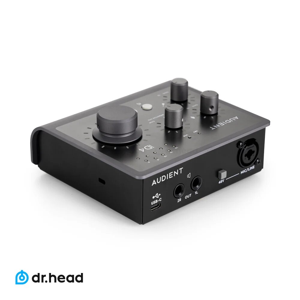 Audient iD4 MKII black профессиональный аудиоинтерфейс