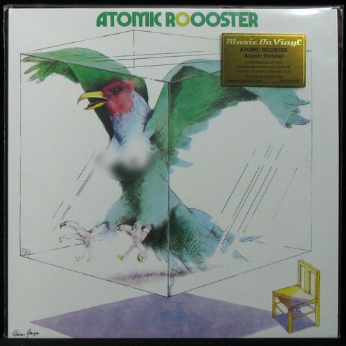 Виниловая пластинка BMG Atomic Rooster – Atomic Rooster (translucent green vinyl) atomic rooster виниловая пластинка atomic rooster atomic rooster coloured