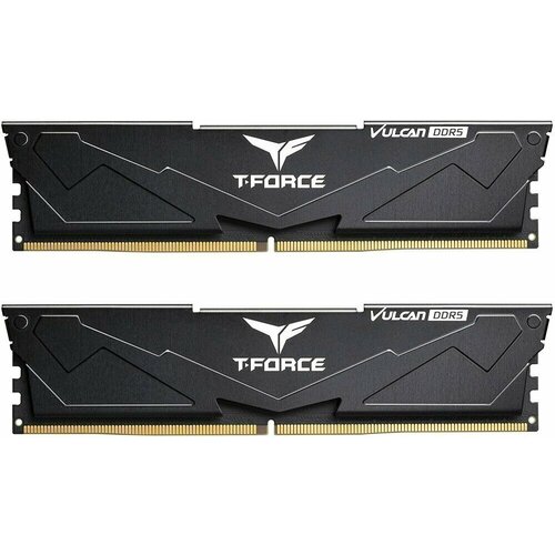 Оперативная память 64Gb DDR5 5600MHz Team T-Force Vulcan 2x32Gb KIT FLBD564G5600HC36BDC01 2470000₽