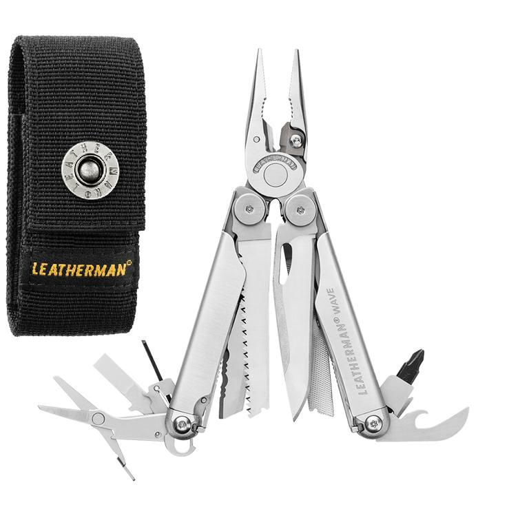 Мультитул LEATHERMAN Wave Plus с чехлом (832524)