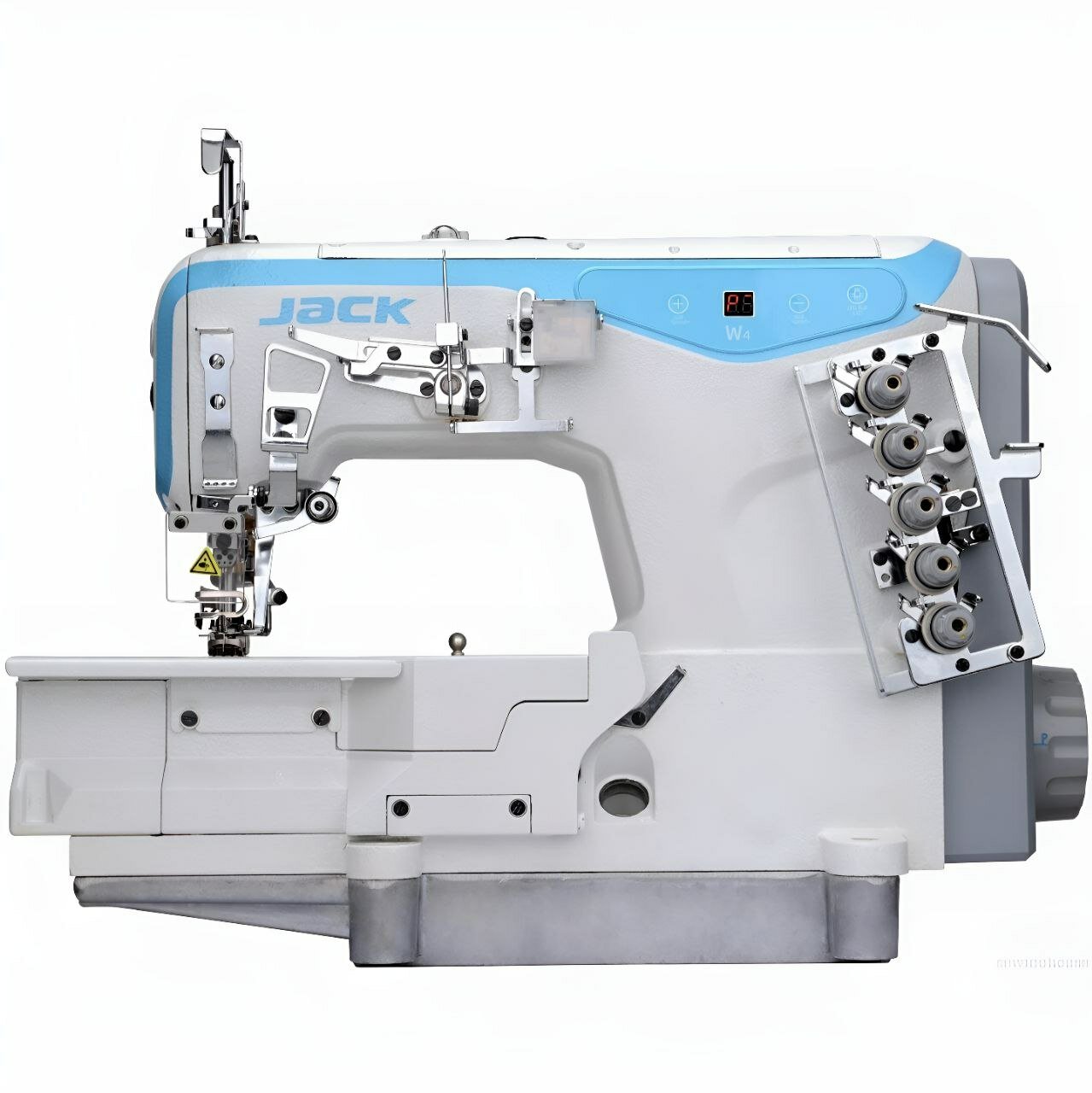 Промышленная швейная машина Jack JK-W4-D-01GB (5,6 мм) | Комплектация со столом