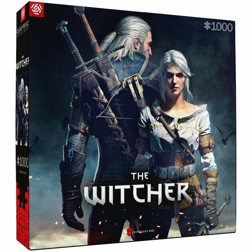 Пазл Good Loot The Witcher Geralt & Ciri - 1000 элементов (Gaming серия) пазл the witcher ciri journey 1000 элементов