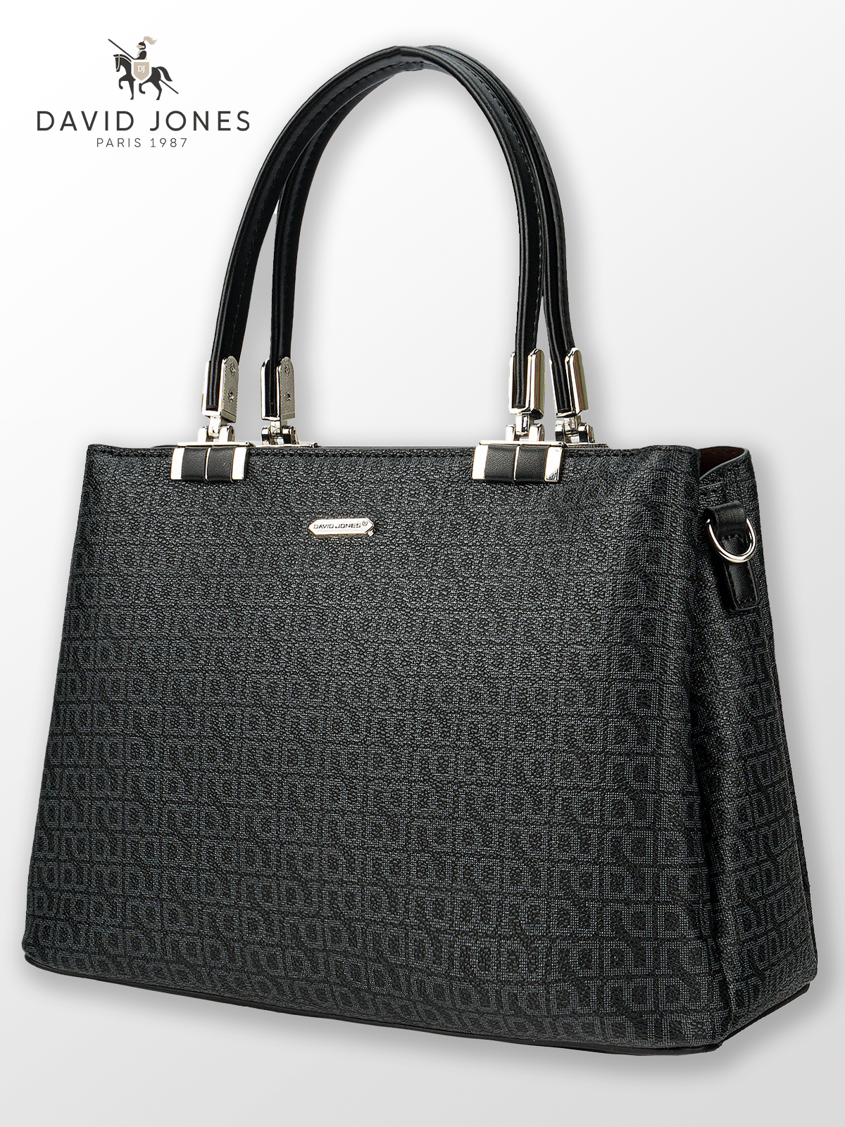 Сумка кросс-боди DAVID JONES, цвет черный – купить в интернет